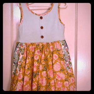 Girls Sweet Honey dress